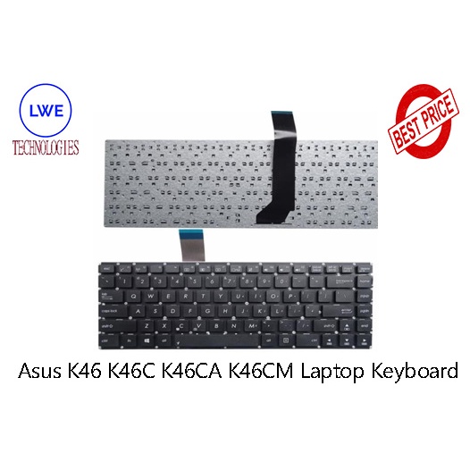 Asus Oem K46 K46C K46CA K46CM Series แป้นพิมพ์แล็ปท็อป