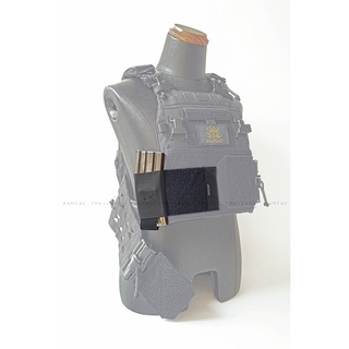 แผงตีนตุ๊กแกใส่แม็กยาวด้านในเวส Pantac Ind. Inner Mag Holder