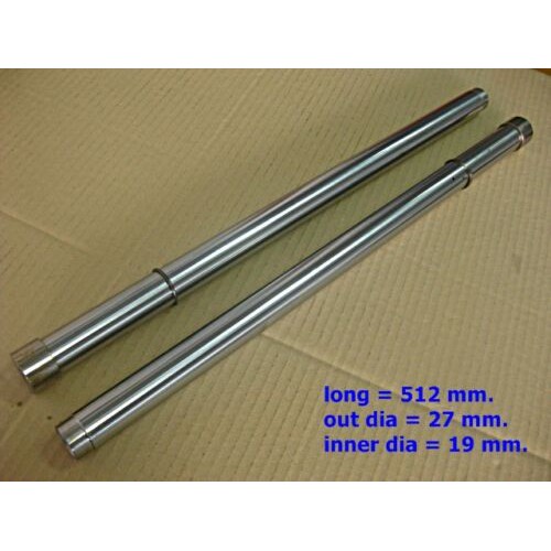 FRONT FORK TUBE SET PAIR Fit For YAMAHA YL2 // แกนโช๊ค ตะเกียบหน้า