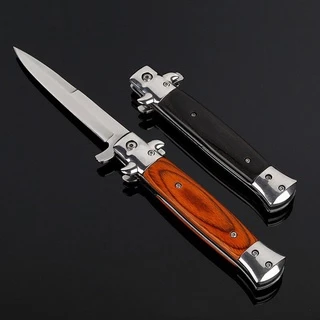 มีดพับสวิสแท้ มีดพับเล็กคมๆ มีดพก มีดตัดทุเรียน มีดพกพา มีดพกสวยๆ Folding Knife มีดพับด้ามไม้ ใบมีดคมมาก