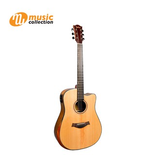 กีตาร์โปร่งไฟฟ้า NASHVILLE ACOUSTIC ELECTRIC GUITAR L-T20S-41/EQ (FREE BAG)