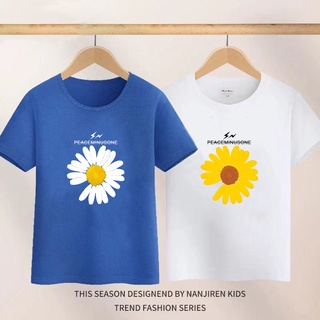 K-2034-SHORT เสื้อยืดแขนสั้น คอกลมเด็ก ผ้านนิ่มใส่สบาย ลายน่ารักใส่ได้ทั้งหญิงและชาย **ปลีก-ส่ง