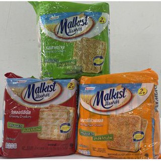 Malkist Crackers มอลคิสท์แครกเกอร์ ขนาด 432กรัม 24ชิ้น มี 3รส