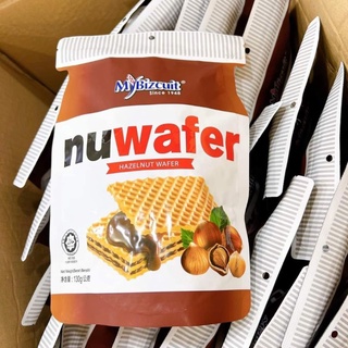 นูเวเฟอร์ 
     📌 Mybizcuite Nuwafar HAZELNUT WAFER 

     🛒(นูเวเฟอร์ สอดไส้ช็อกโกแลตและเฮเซลนัต)
