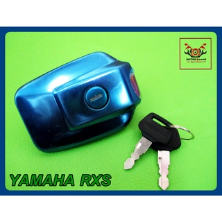 YAMAHA RXS FUEL TANK CAP "CHROME" with KEY SET // ฝาถังน้ำมัน YAMAHA RXS โครเมี่ยม พร้อม ลูกกุญแจ ครบชุด สินค้าคุณภาพดี