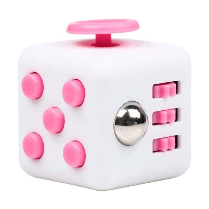 x3 Fidget Cubes Toy Children Desk Toy Adults Stress Relief Cube Autism ADD ADHD 