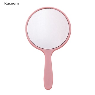 Kacoom Handheld Makeup Mirror Round Vanity Mirror with Handle Hand Mirror Cosmetic TH