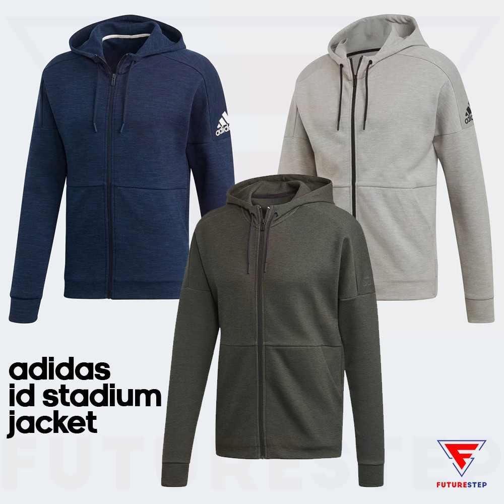 เสื้อแจ็คเก็ตฮู้ดชาย adidas ID Stadium Jacket