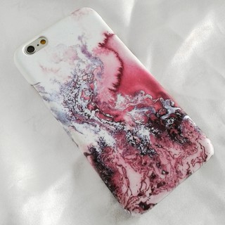 พร้อมส่ง เคสลาย Red Marble  02