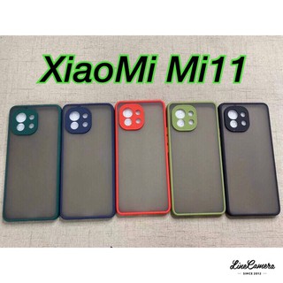 Mi11พร้อมส่งใน***เคสขอบนิ่มหลังแข็งขุ่นคลุมกล้อง For Xiaomi Mi11 5G | XiaomiMi11 5G | Xiaomi Mi 11 5G