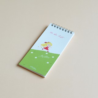 TO DO LIST NOTEPAD ขนาด 8*18 cm (ขนาดพิเศษ) พอดีมือ จับสะดวก พร้อมจด