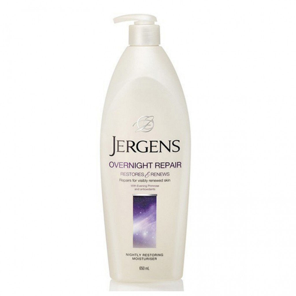 Jergens Overnight Repair Nightly Restoring Moisturiser โลชั่นบำรุงผิว เจอร์เกนส์ ขนาด 650 ml