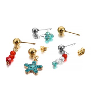 20pcs ก้านต่างหู ต่างหูอุปกรณ์พื้นฐานสแตนเลสไม่เป็นสนิม ต่าง…