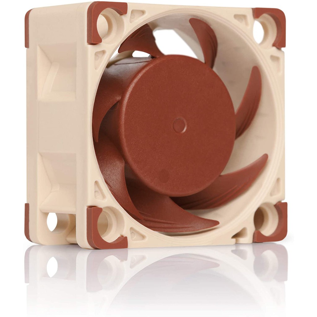 Noctua NF-A4x20, NF-A4x10 ,5000 RPM Premium Quiet Fan, 4-Pin (40x20mm, Brown) (40x10mm, Brown) PWM #พัดลมเล็ก 40mm