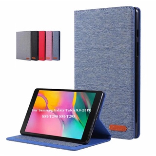 สําหรับ Samsung Galaxy Tab A 8 2019 เคส T290 T295 คาวบอย พลิก ขาตั้ง ซิลิโคนนิ่ม เคสแท็บเล็ต