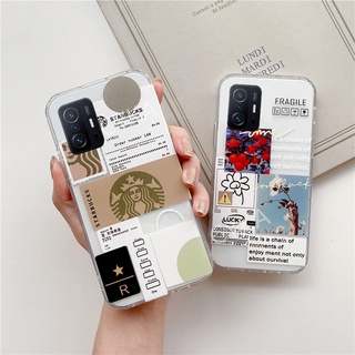 【COD】 Ready To Ship Xiao Mi 11 Lite / 11 Lite 5G NE เคสโทรศัพท์ Xiaomi Mi 11T Pro / 11T / 10T / 10T Pro Ins Fashion Soft เคส Shockproof CoverRedmi10