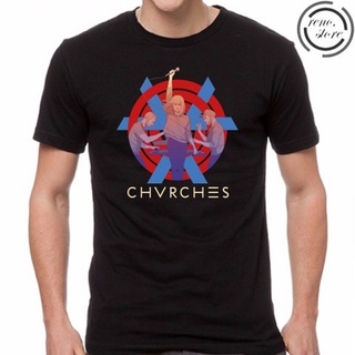 เสื้อยืด พิมพ์ลาย Chvrches Band Tour s QW246VB สําหรับผู้ชาย