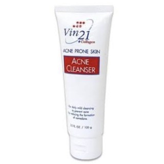 Vin21 Acne Cleanser100ml เจลล้างหน้า ของแท้ พร้อมส่ง!!!