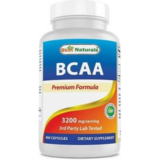 Best Naturals BCAA Branch Chain Amino Acid, 3200mg per Serving, 400 Capsules