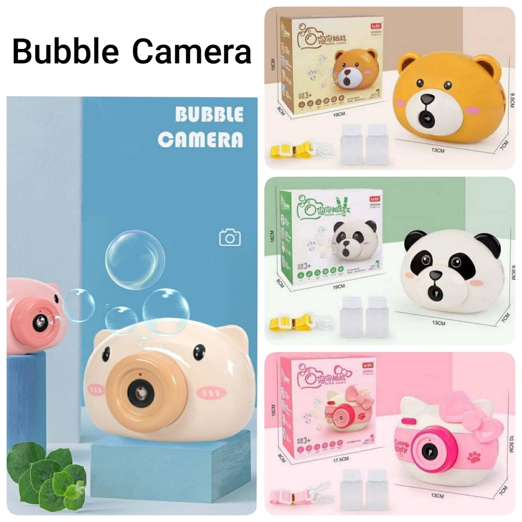 เครื่องเป่าฟองสบู่ กล้องเป่าฟองสบู่ Bubble camera ปืนเป่าฟองสบู่ ของ