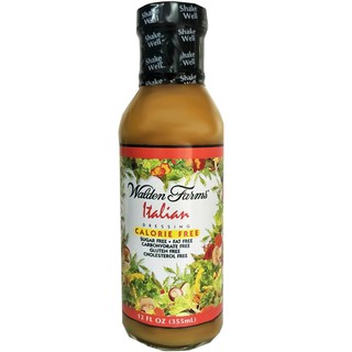 Walden Farms Italian Dressing Calorie Free 355ml อิตาเลี่ยนเดรสซิ่งแคลอรี่ฟรี