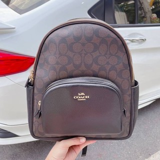 กระเป๋าเป้ COURT BACKPACK IN SIGNATURE CANVAS (COACH 5671)