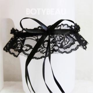 พร้อมส่ง! สายรัดต้นขา Garter ลูกไม้เซ็กซี่ แต่งโบว์