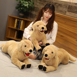 ☃◇Kawaii labrador dog stuffed toy cartoon cute animal plush toy children comfort baby doll girl sleeping soft pillow bir