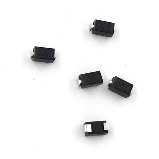 SMD ไดโอด SS34 1N5822 3A 40V Schottky ไดโอด IN5822 DO-214AC 5822 SS 34