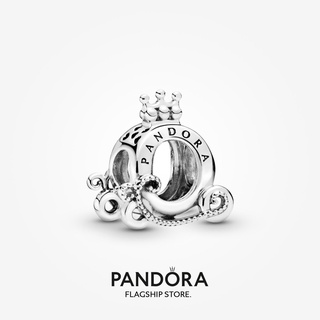 Pandora จี้มงกุฎขัดเงา รูปตัว O ของขวัญวันเกิด สําหรับสุภาพสตรี p825