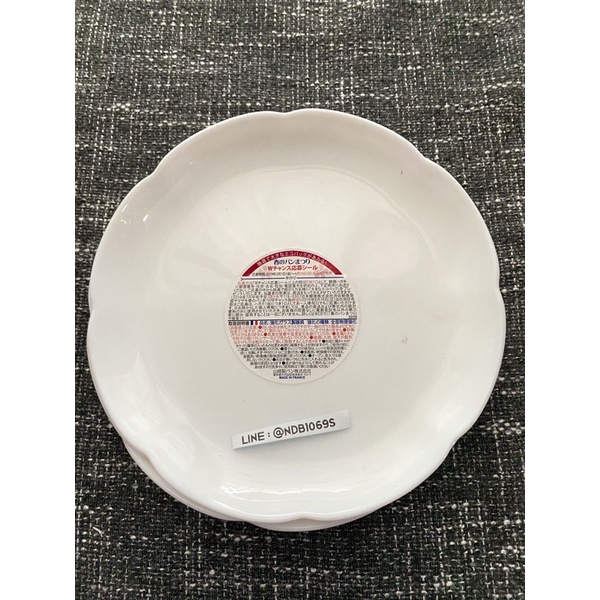 ❤️ ใหม่มือหนึ่ง CHANEL2HAND99 ARCOPAL ARC ARTICLE YAMAZAKI 19cm จานฝรั่งเศส นำเข้า จานเซรามิค เนื้อน