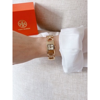 ลดราคา ⌚️🌈นาฬิกาหญิง New Tory burch double T link gold watch