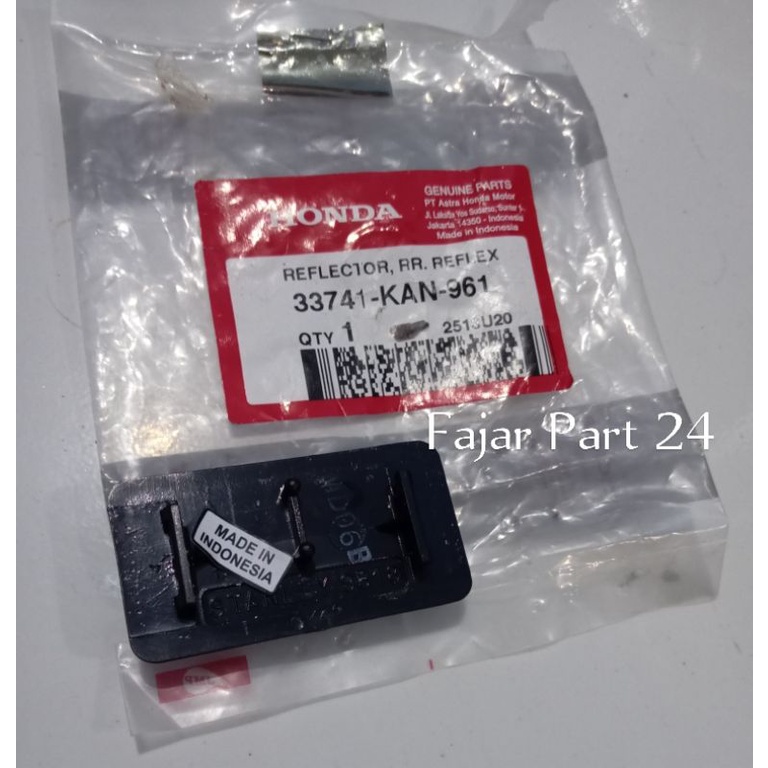 33741-kan-961 แผ่นสะท้อนแสง รูปตาแมว SUPRA GTR RR NEW BEAT ESP VARIO ...