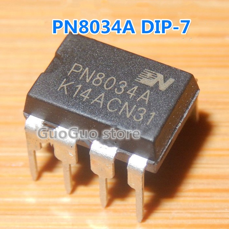 5pcs Original PN8034A DIP-7 PN8034 DIP7 ชิปการจัดการพลังงาน IC