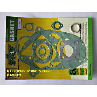 SUZUKI B100 B120 B105P KT120 ENGINE GASKET COMPLETE SET // ปะเก็นเครื่องชุดใหญ่ สินค้าคุณภาพดี