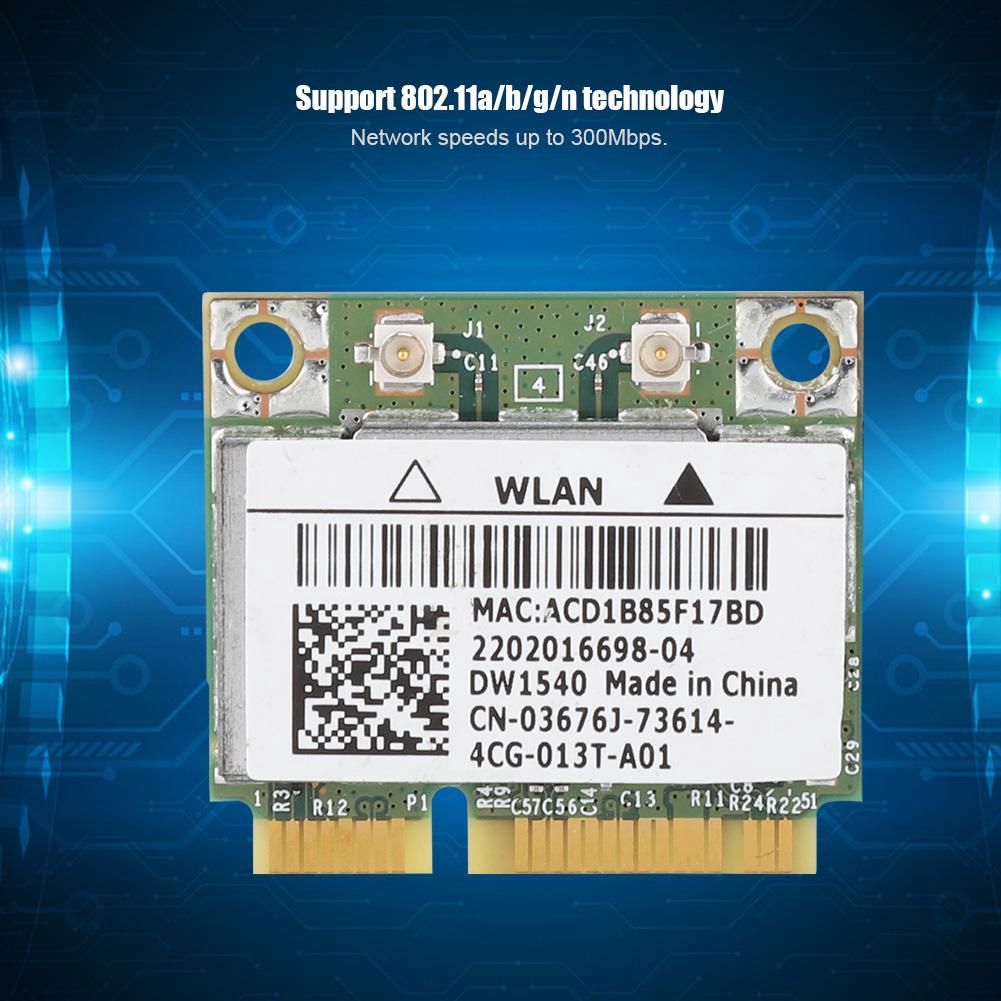 การ ดอะแดปเตอร ส าหร บ Dell Broadcom m Hm 4 L Dw 1540 Dual Band Mini Pci E Wifi G B 802 11 Shopee Thailand