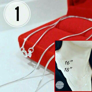 สร้อยคอระย้า สร้อยพระ 9.9 สร้อยเงินแท้92.5% Italy925แท้ By babysilvershop