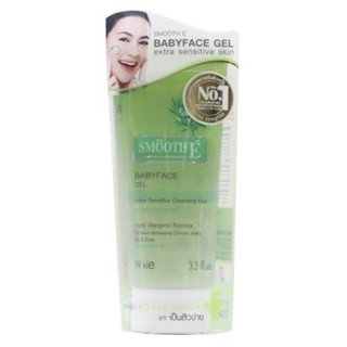 Smooth E Babyface Cleansing gel สูตรExtrasensitive Cleansing มี3ขนาด พร้อมส่ง!!