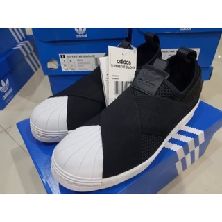 รองเท้า Adidas Superstar Slip on ตาข่าย ของแท้