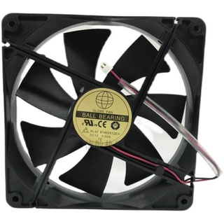 140mm PSU Cooling Fan 14cm, RL4Z B1402512EH 12V 0.60A 14025 140X140X25mm Dual Ball Computer PC Cooler