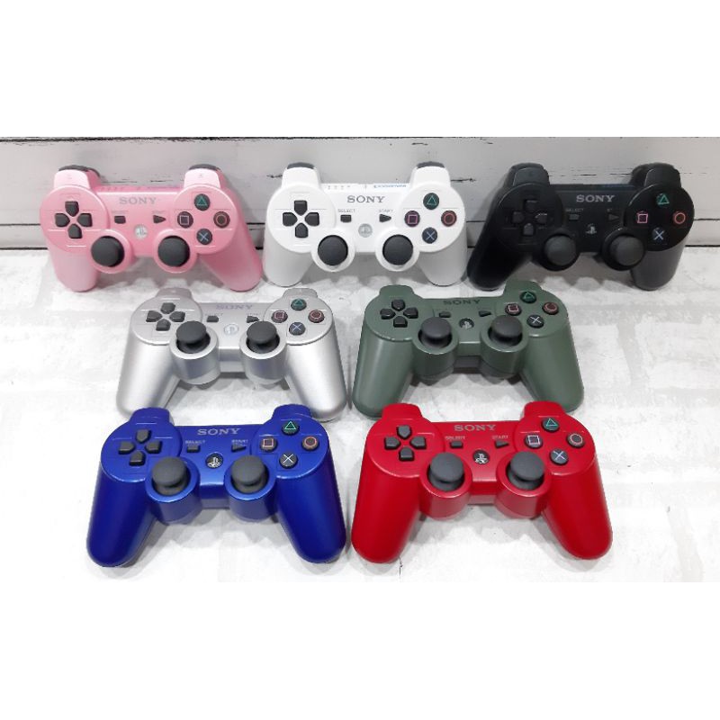 จอย PS3 แท้ Playstation 3 Controller Limited Color สีดำ และรวมจอยสีพิเศษหายาก ของแท้จากญี่ปุ่น