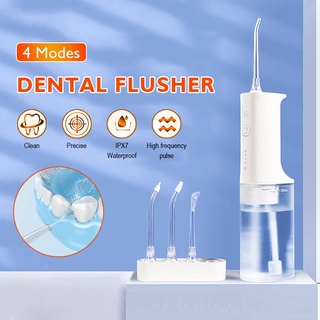 Xiaomi เครื่องทำความสะอาดฟันระบบไฟฟ้า Mijia Portable Oral Irrigator Dental Teeth Water Flosser เครื่องทำความสะอาดล้างฟัน