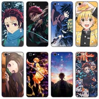 เคสโทรศัพท์ซิลิโคน TPU แบบนิ่ม ลายการ์ตูนดาบพิฆาตอสูร สําหรับ Vivo y71 y81 z1 pro y19 y15 2020 y95 y7i y8i