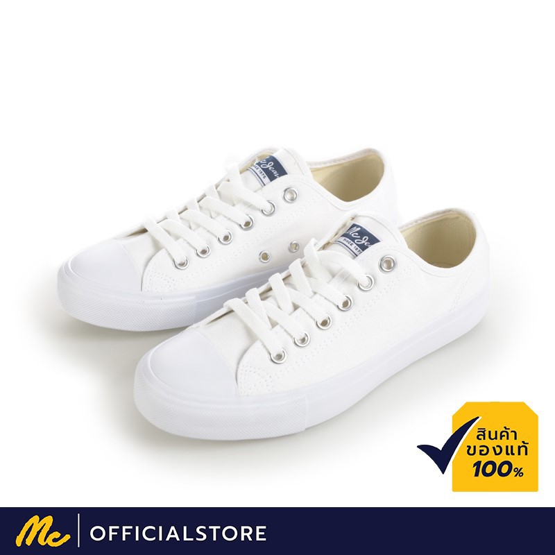 Mc Jeans รองเท้าผ้าใบ M09Z006 Unisex สีขาว #8