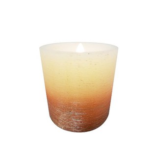 KASSA HOME เทียน LED Paraffin Candle Ligh Stripes รุ่น n23947-20025 ขนาด S สีทองแดง เทียนหอม เกรดพรีเมียม