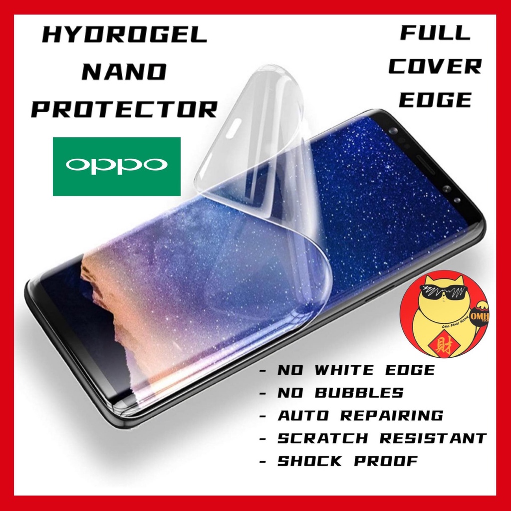 OPPO A16/A16K/A15S/OPPO A35/OPPO A55/HYDROGEL/SCREEN PROTECTOR/NANO/TPU FILM