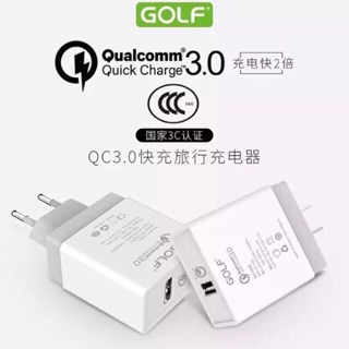 หัวชาร์จรุ่นGOLF QUICK CHARGER UQ1 QC3.0