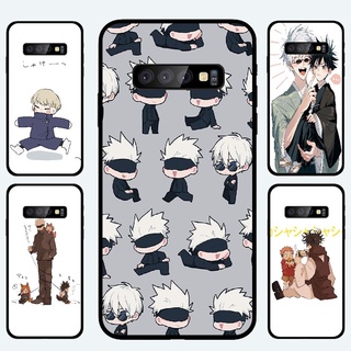 Case SAMSUNG S9 S9Plus s10 s10+ s10 5G s10lite/a91  s20 s20FE s20 Ultra/s11 plus  s20+/s11  Jujutsu Kaisen Gojo Satoru Casing soft