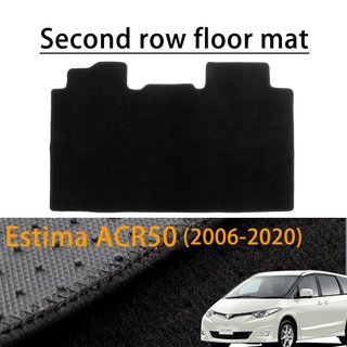 พรมปูพื้น อุปกรณ์เสริม สําหรับ Toyota estima ACR50 (2006-2020) แถวที่ 2 car mat car foot mat car floor mat carpet