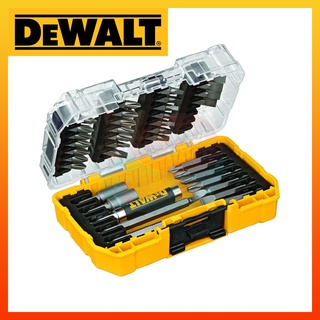 DeWALT ชุดดอกไขควง 37 ชิ้น พร้อมหัวจับดอก DeWALT ดอกไขควง 37 ตัวชุด พร้อมหัวจับดอก DeWALT ชุดดอกขันสกรู DeWALT DW2163